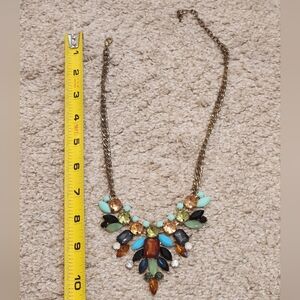 Gorgeous Multi-Color Gem Necklace